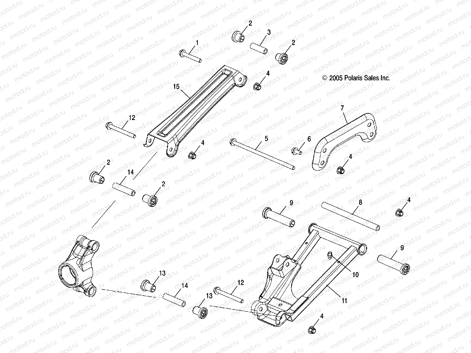SUSPENSION | SUSPENSION, REAR - A06LB27AA/LD27AA/AB/AC/AD (4999202079920207C07)
