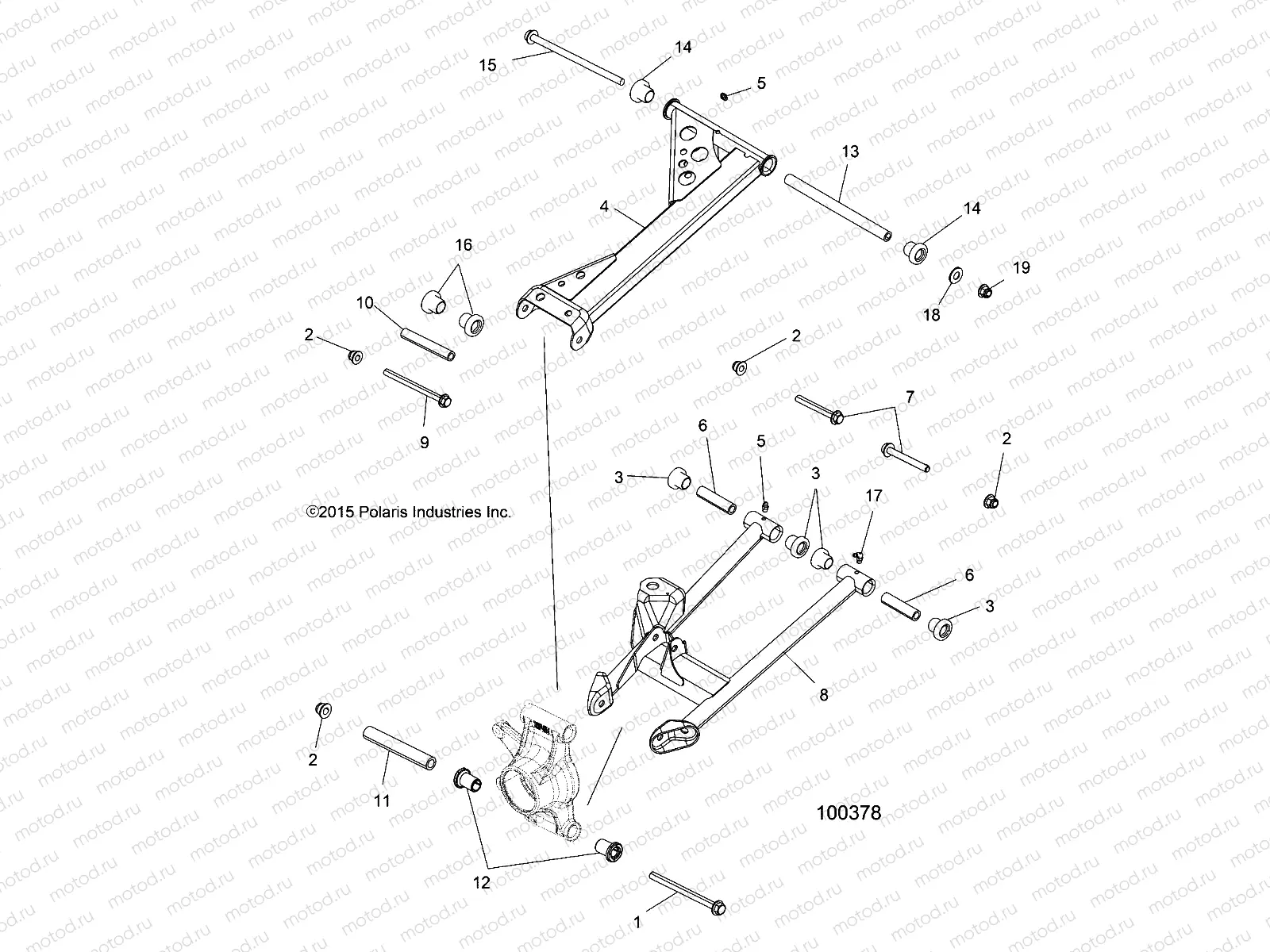 SUSPENSION | SUSPENSION, REAR - A18SVS95CR/ER