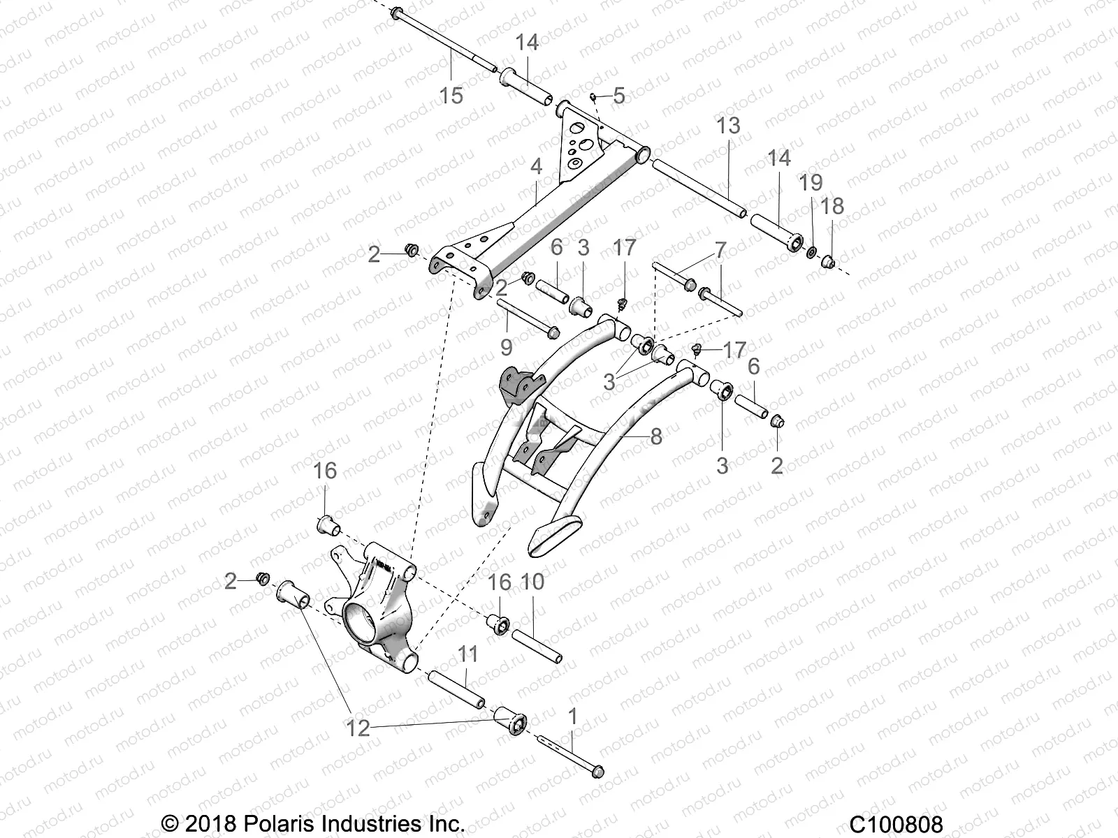 SUSPENSION | SUSPENSION, REAR - A18SXA85B1/B7/SXE85BM/BS/B9 (C100808)