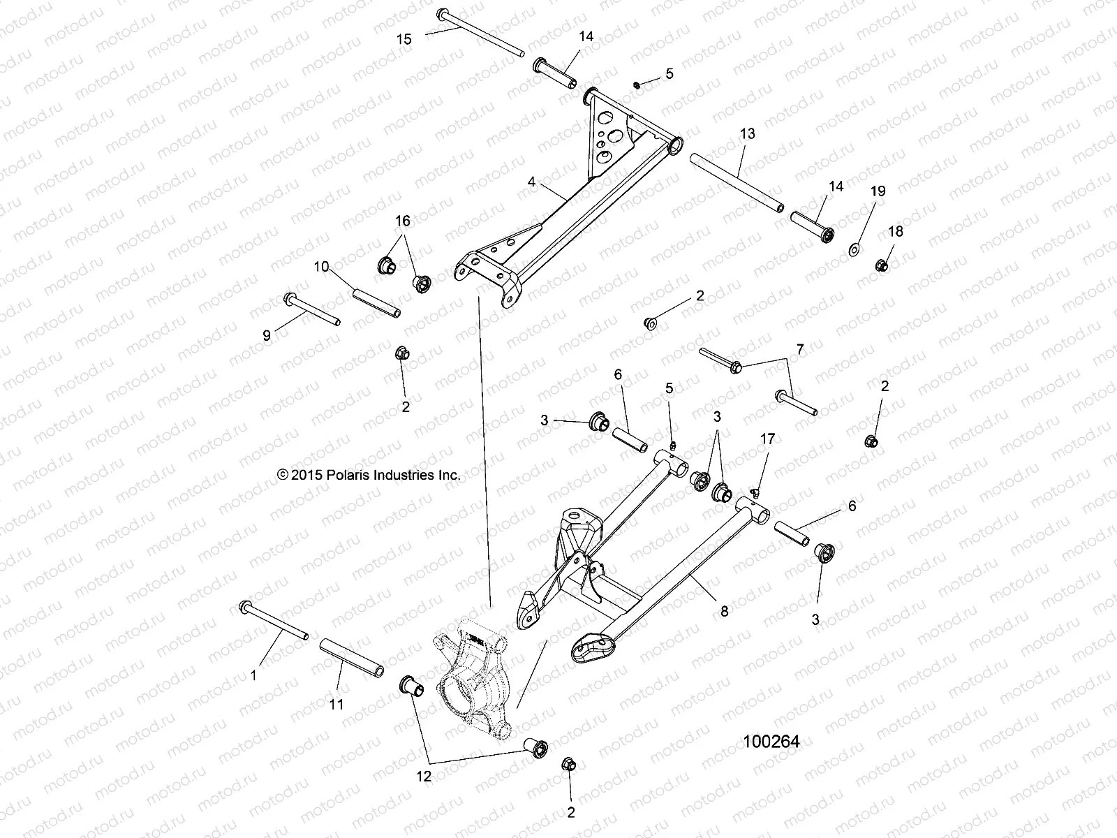SUSPENSION | SUSPENSION, REAR - A18SYE85BB (100264)