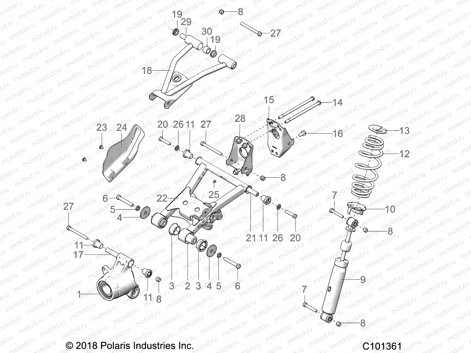SUSPENSION | SUSPENSION, REAR - A20SEA57F1/E57F1
