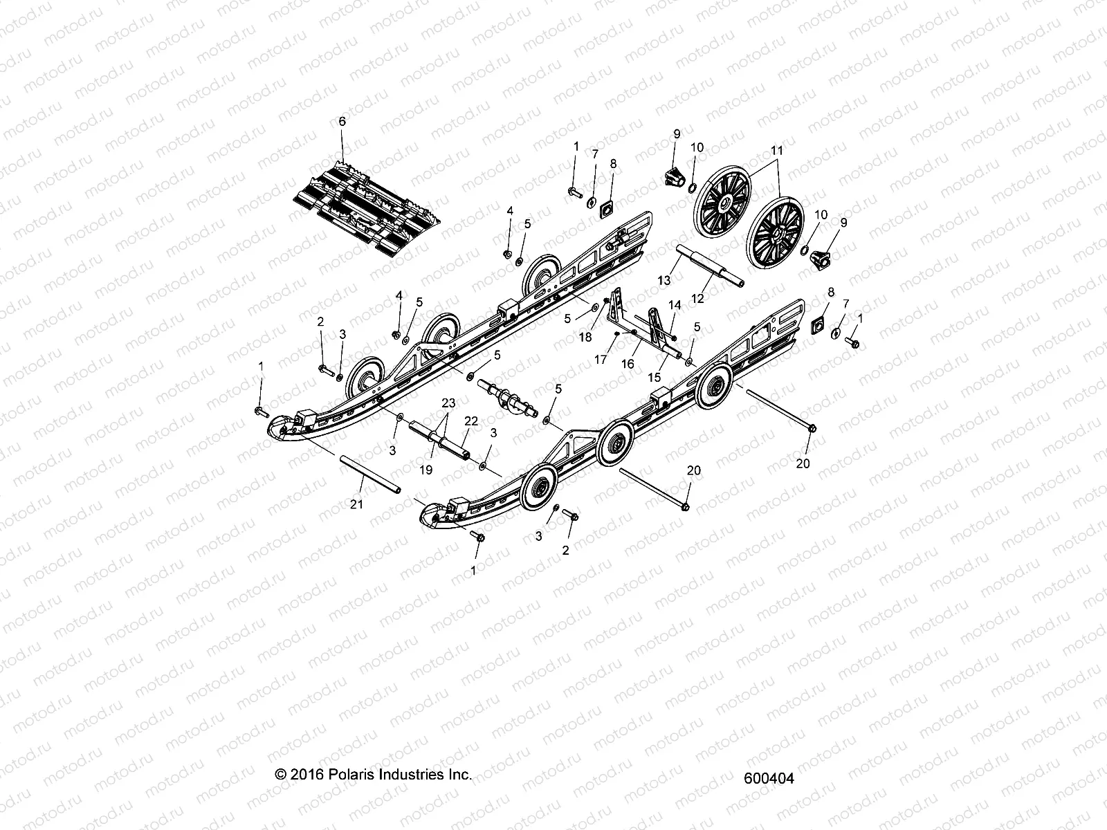 SUSPENSION | SUSPENSION, REAR and TRACK - S20CEF5BSL (600404)