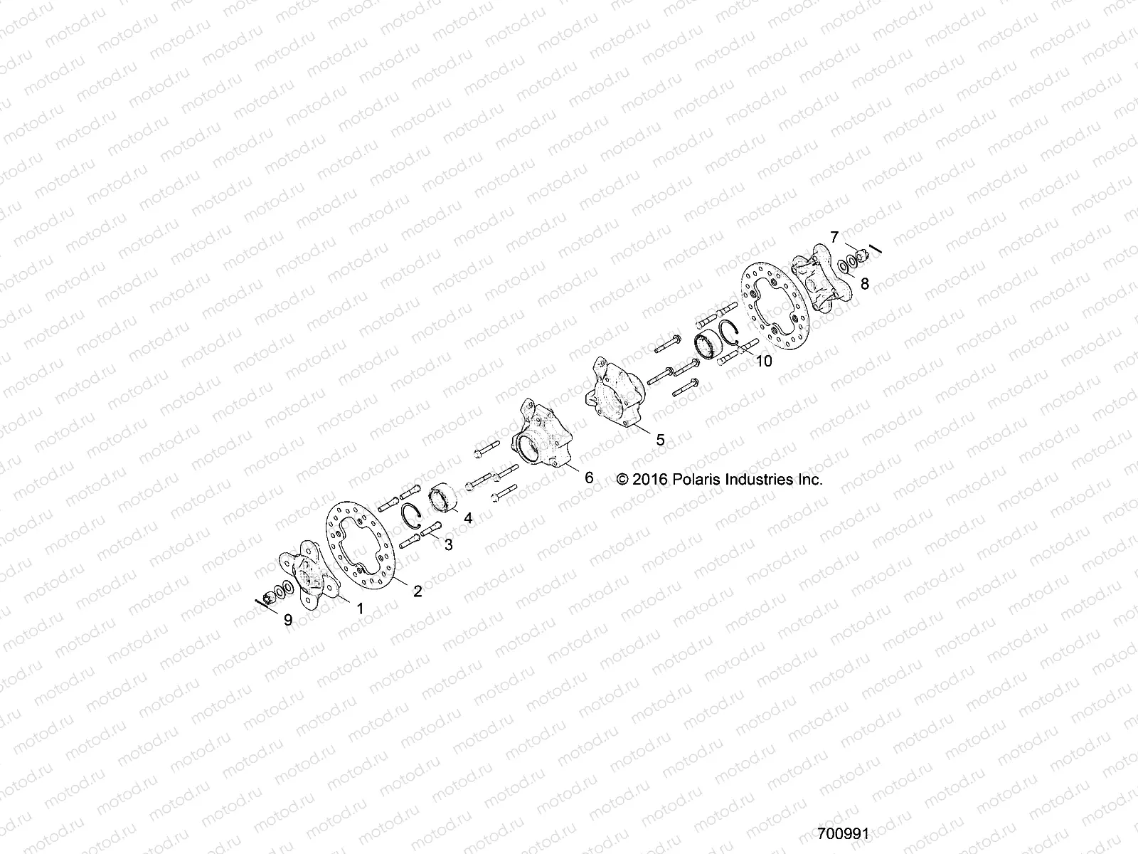 SUSPENSION | SUSPENSION, REAR CARRIER AND HUB - Z17VFE92NG/NK/NM (700991)