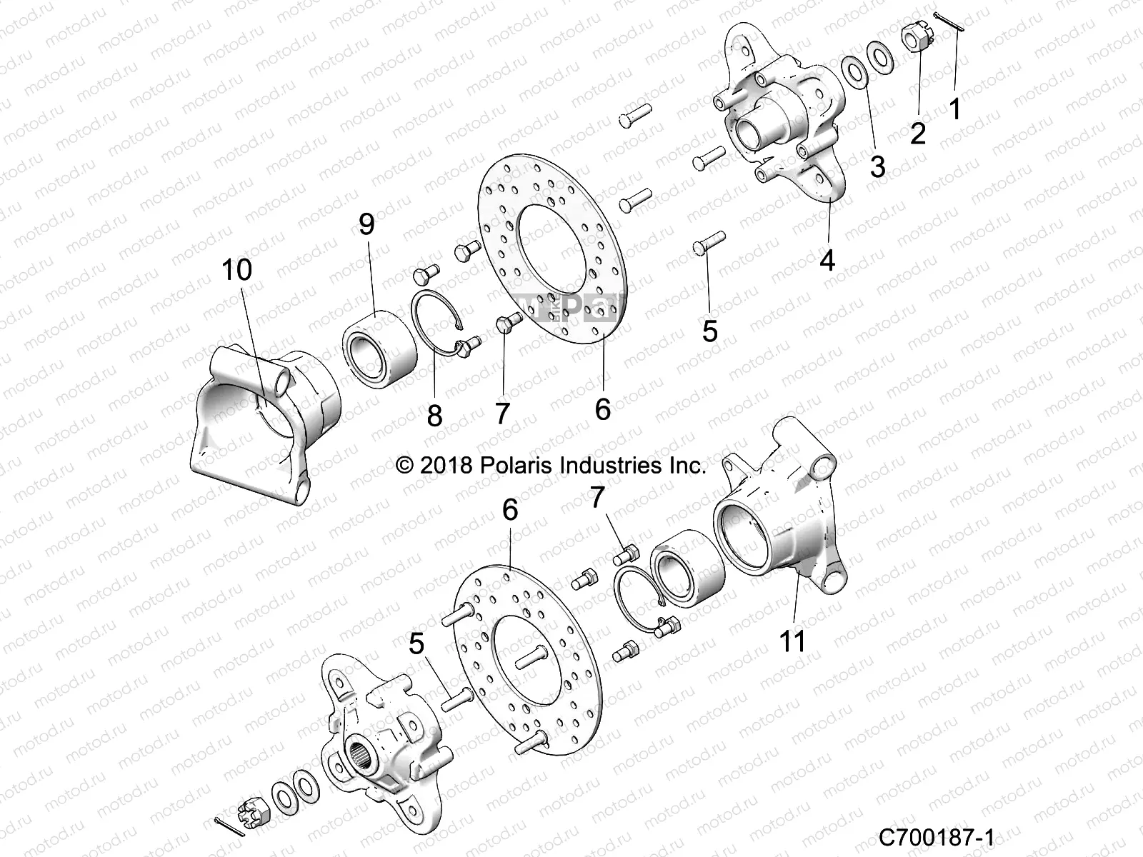SUSPENSION | SUSPENSION, REAR CARRIER - Z19VHA57B2/E57BM (C700187-1)