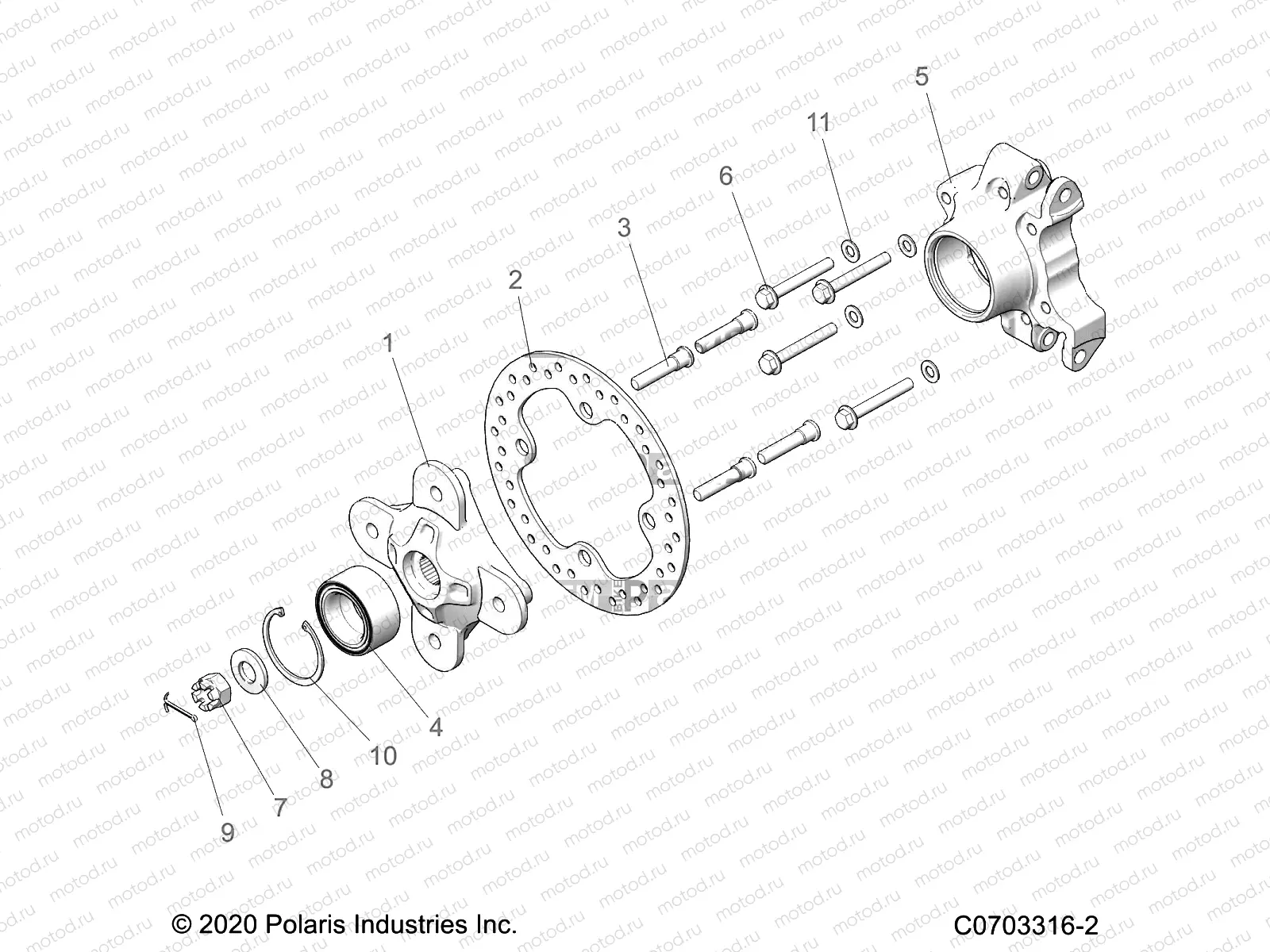 SUSPENSION | SUSPENSION, REAR CARRIER - Z22NAM99AR (C0703316-2)