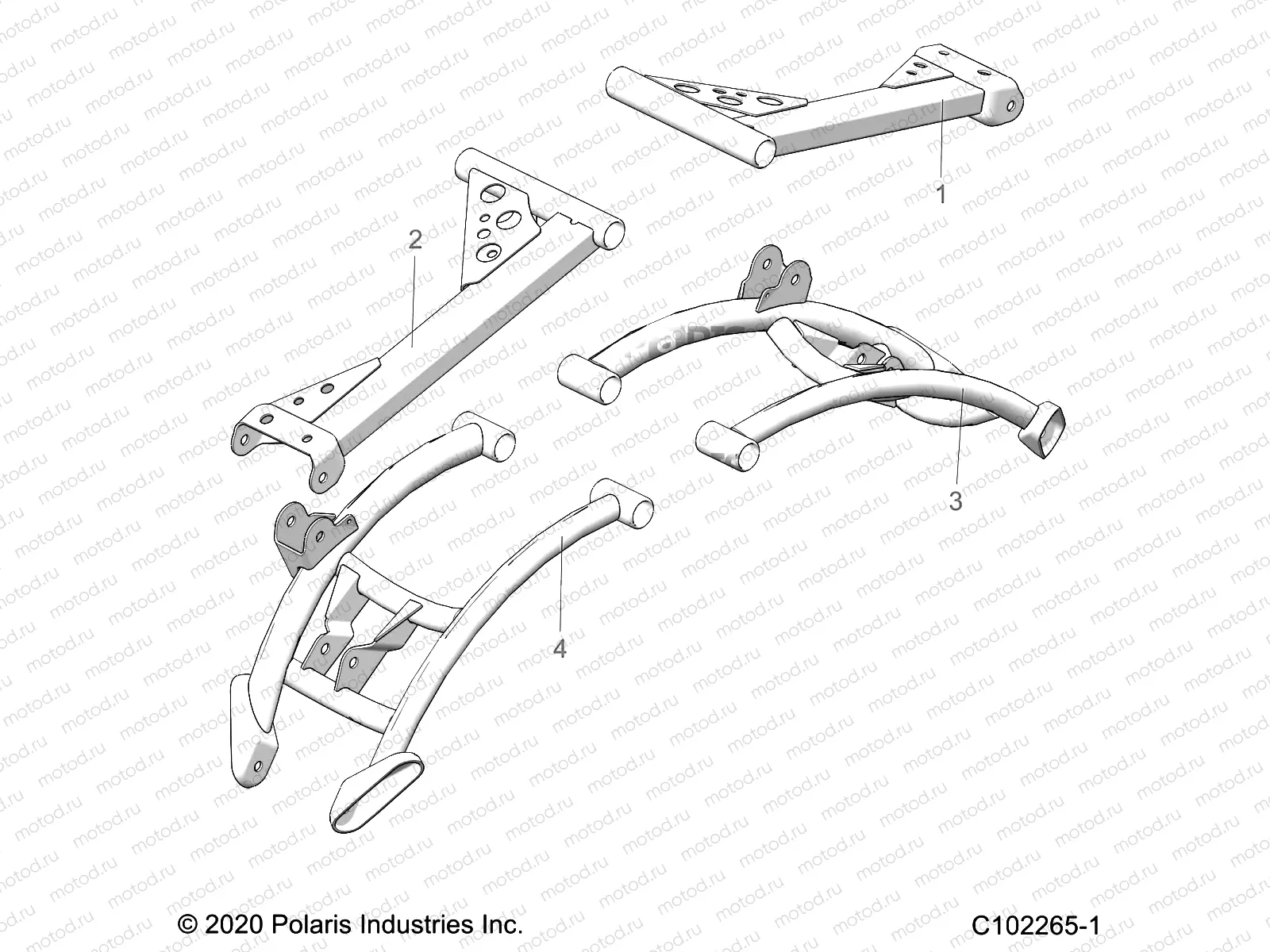 SUSPENSION | SUSPENSION, REAR CONTROL ARM - A23SXE95PG/PK (C102265-1)