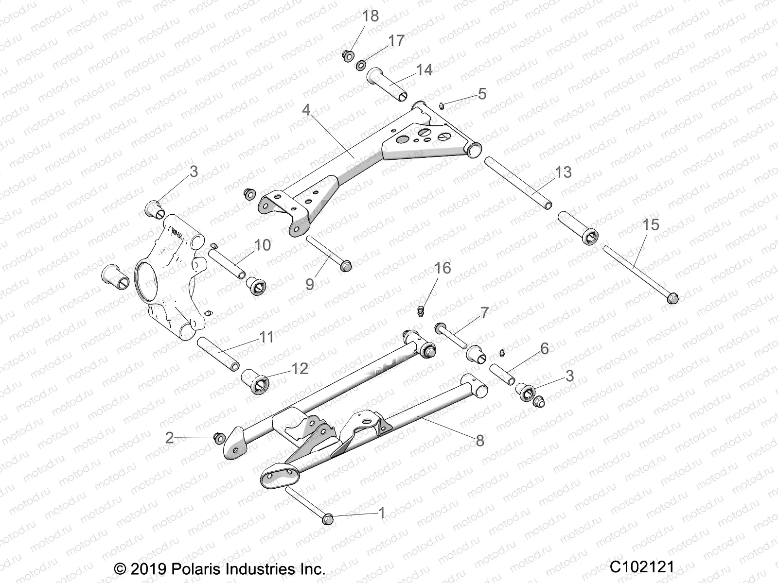 SUSPENSION | SUSPENSION, REAR CONTROL ARMS- A20SXD95AG