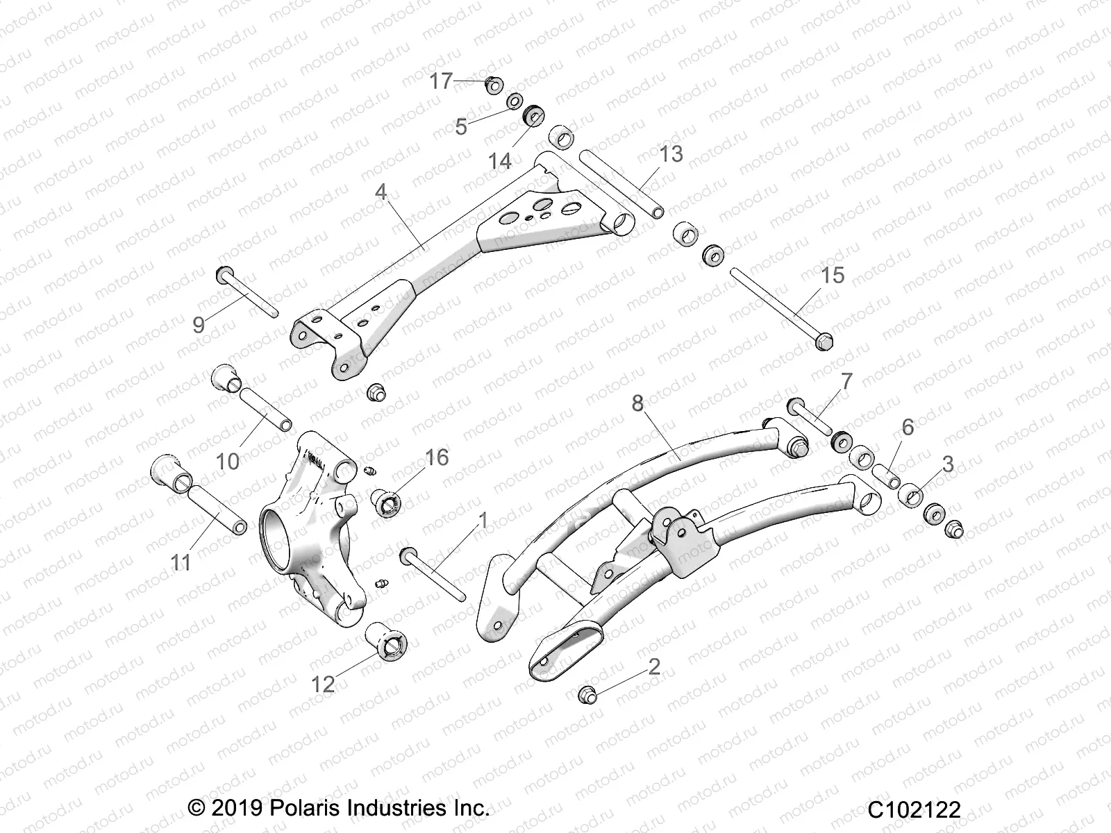 SUSPENSION | SUSPENSION, REAR CONTROL ARMS- A20SXZ95AG (C0211319)