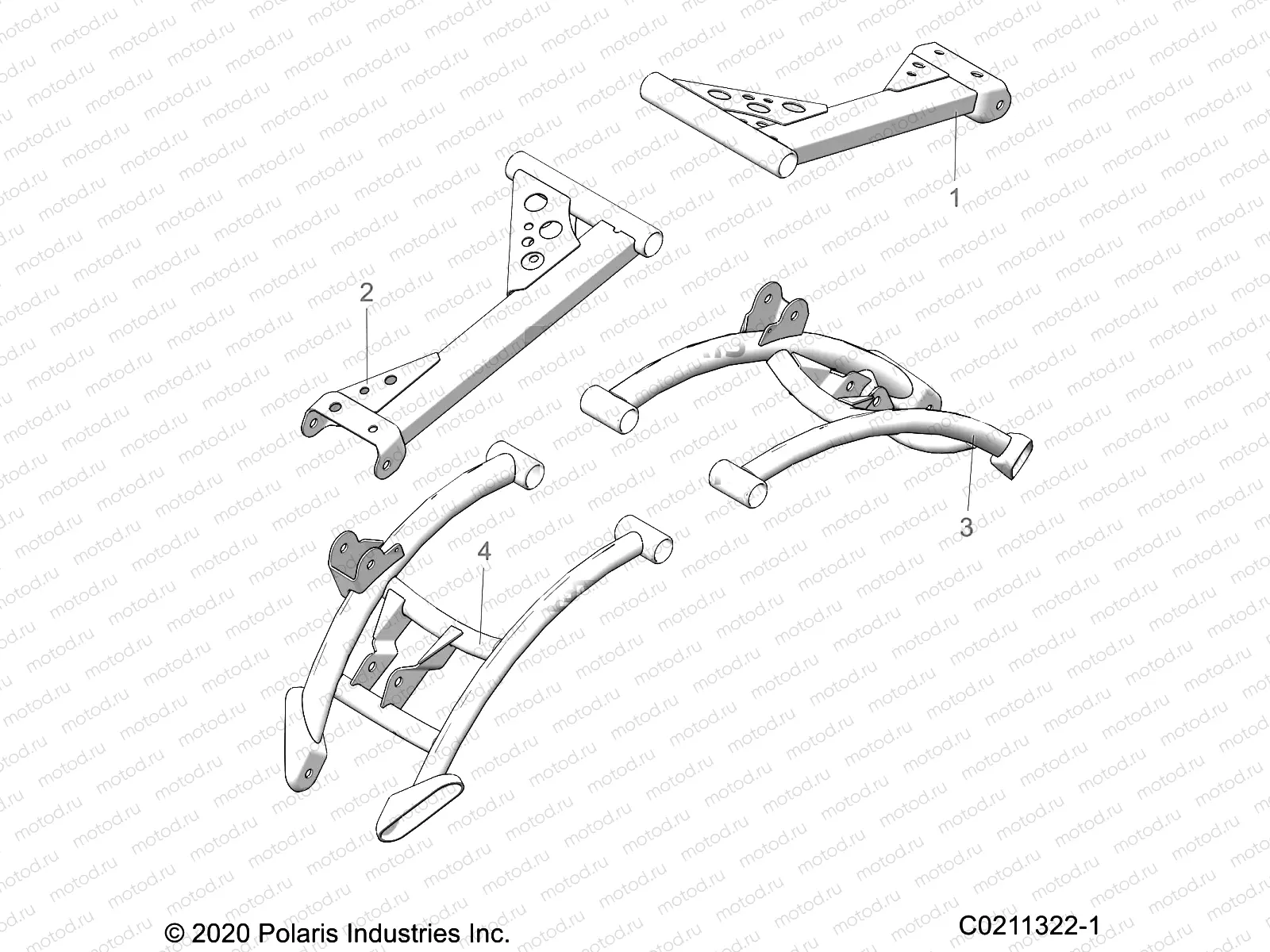 SUSPENSION | SUSPENSION, REAR CONTROL ARMS - A22SXZ95AK (C0211322-1)
