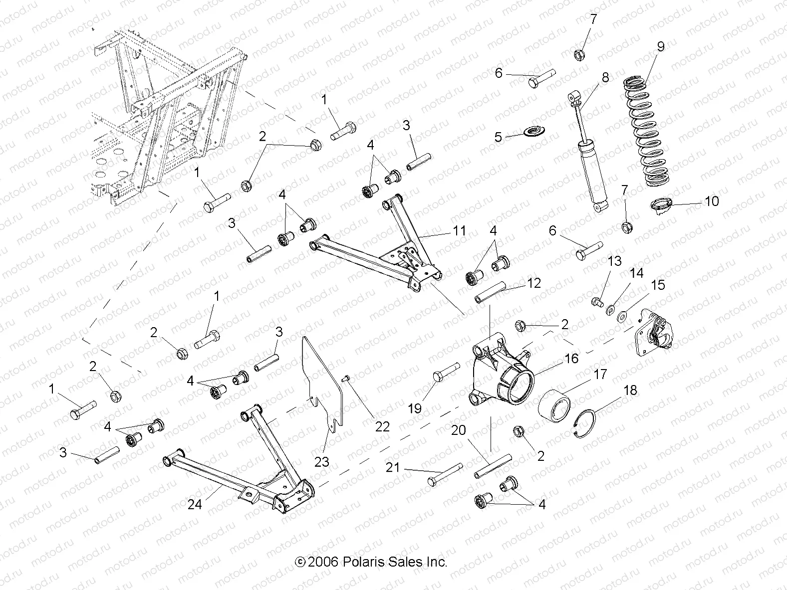 SUSPENSION | SUSPENSION, REAR - R08RB50AA (49RGRSUSPRR07500EFI)