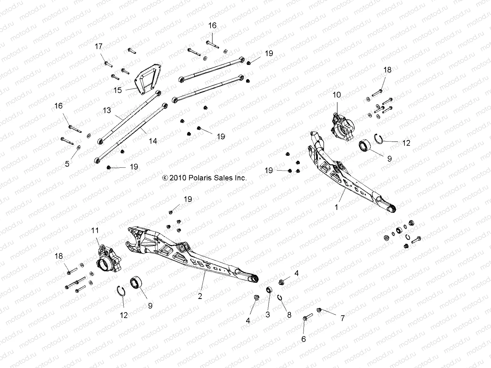 SUSPENSION | SUSPENSION, REAR - R11JH87AA/AD (49RGRSUSPRR11RZR875)