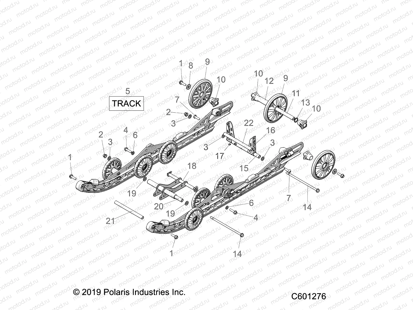 SUSPENSION | SUSPENSION, REAR - S21TKP8RS/8RE ALL OPTIONS (C601276)