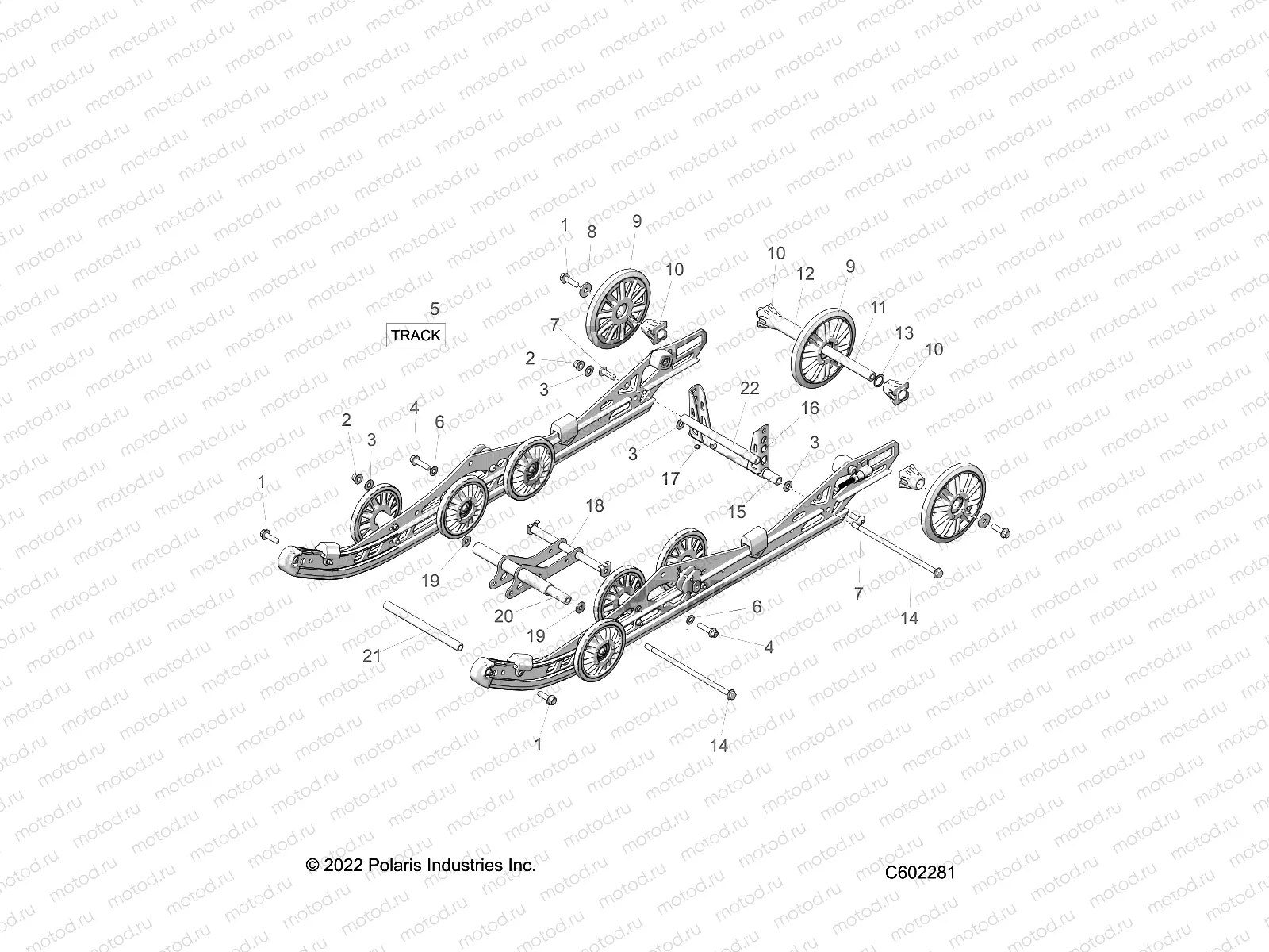 SUSPENSION | SUSPENSION, REAR - S23TDH9FS (C602281)