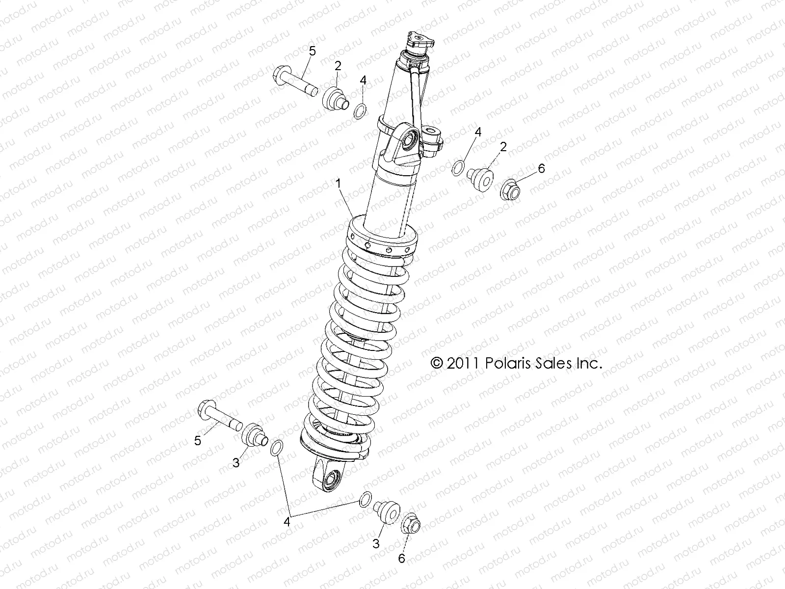 SUSPENSION | SUSPENSION, REAR SHOCK MOUNTING - R12TH76AI/AIC (49RGRSHOCKMTG12800XP)