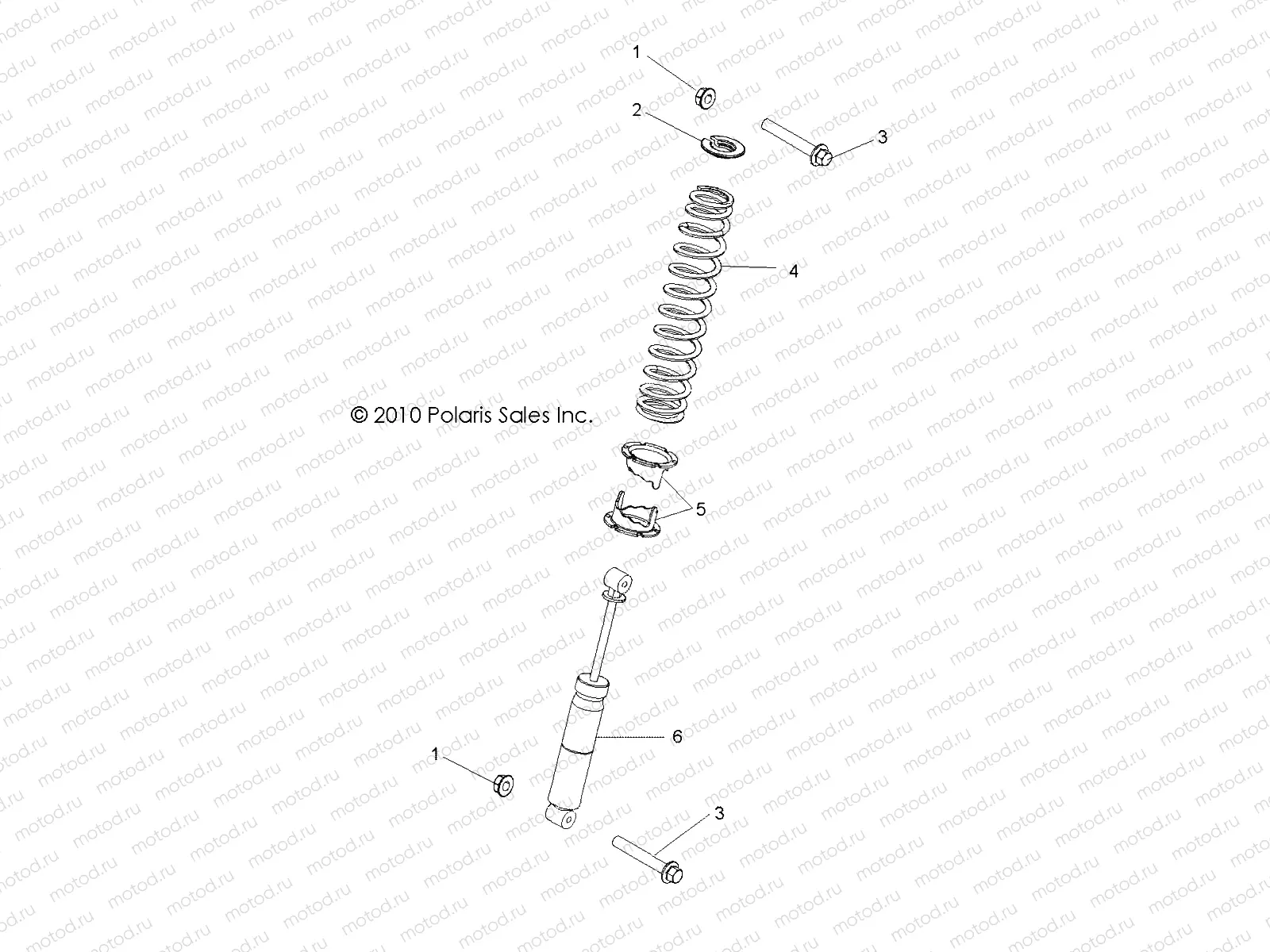 SUSPENSION | SUSPENSION, REAR SHOCK MOUNTING - R13VE76AD (49RGRSHOCKMTGRR11RZRS)
