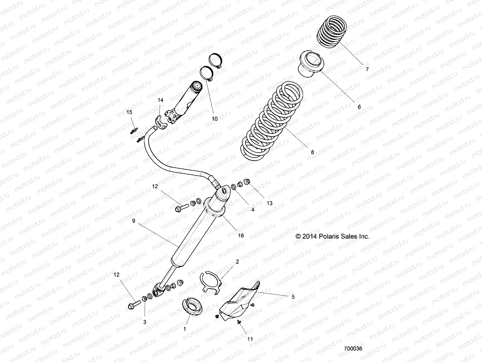 SUSPENSION | SUSPENSION, REAR SHOCK MOUNTING - Z15VDE99AT/AL/AV/AW/LP/EW/AO/AP/AZ/NV/NW/K99AA/AU (700036)