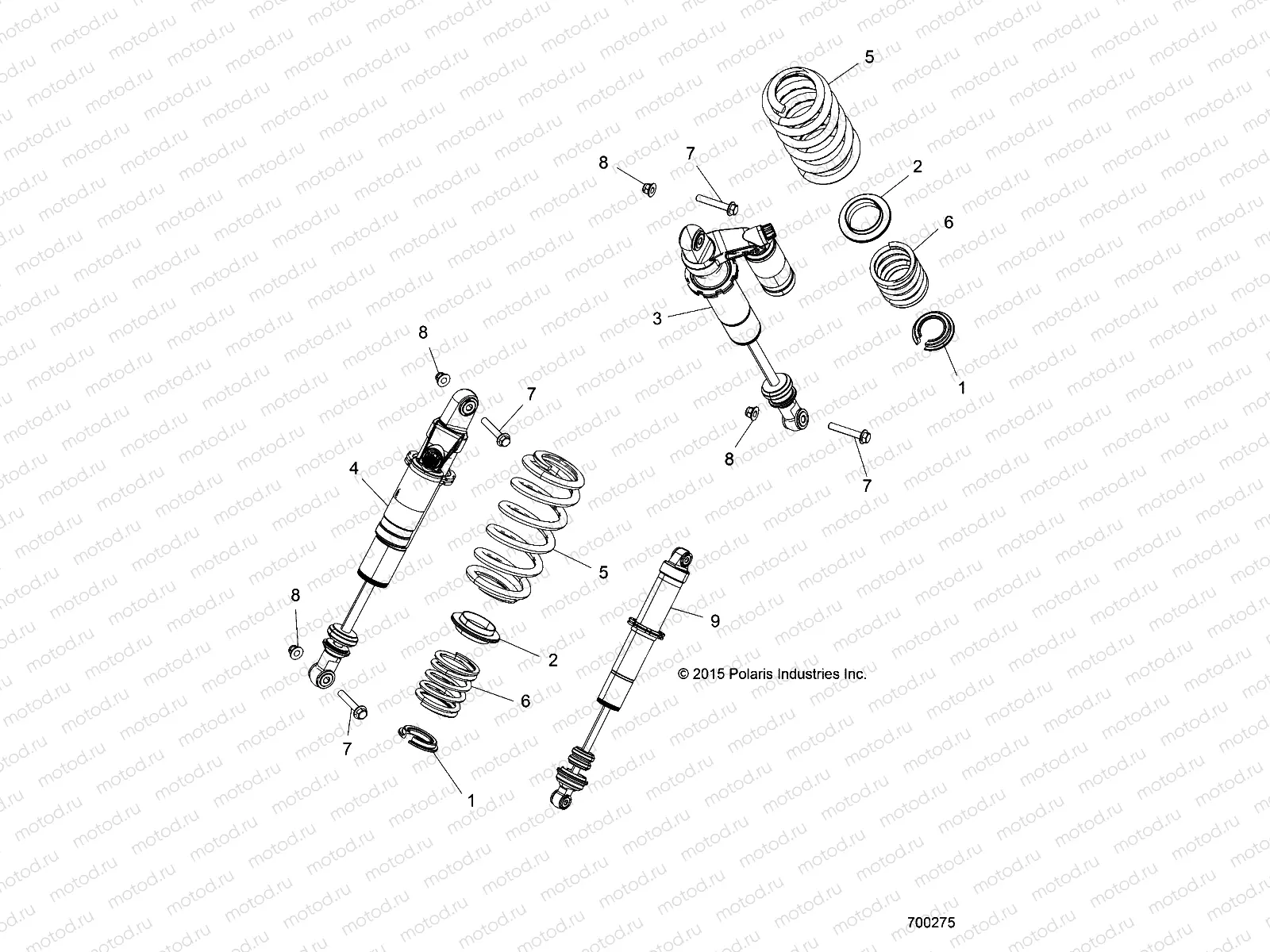 SUSPENSION | SUSPENSION, REAR SHOCK MOUNTING - Z16VBA87A2/AB/L2/E87AB/AR/LB/AE/AS (700275)