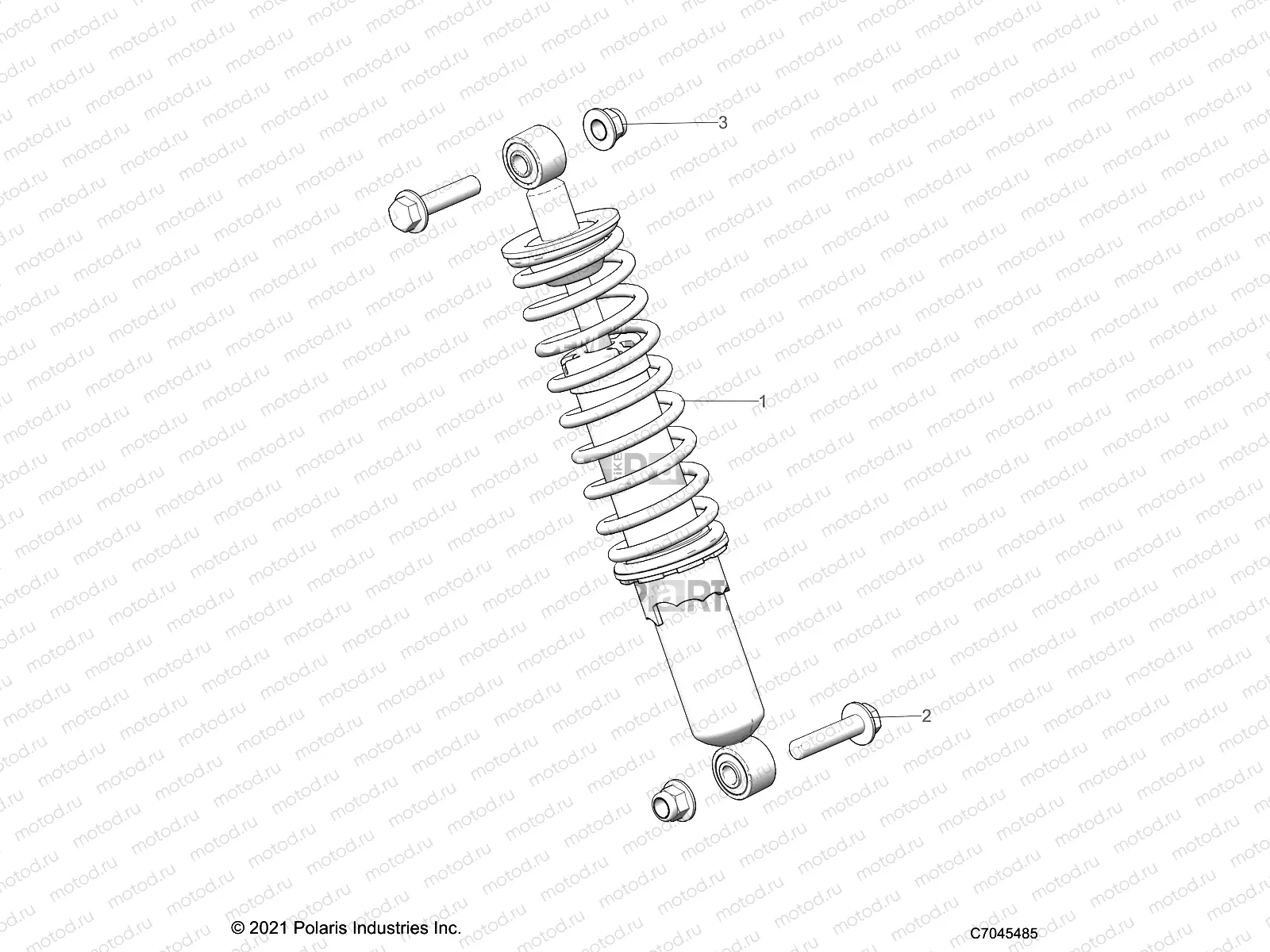 SUSPENSION | SUSPENSION, SHOCK, FRONT - Z23HCB18A2/B2 (C7045485)