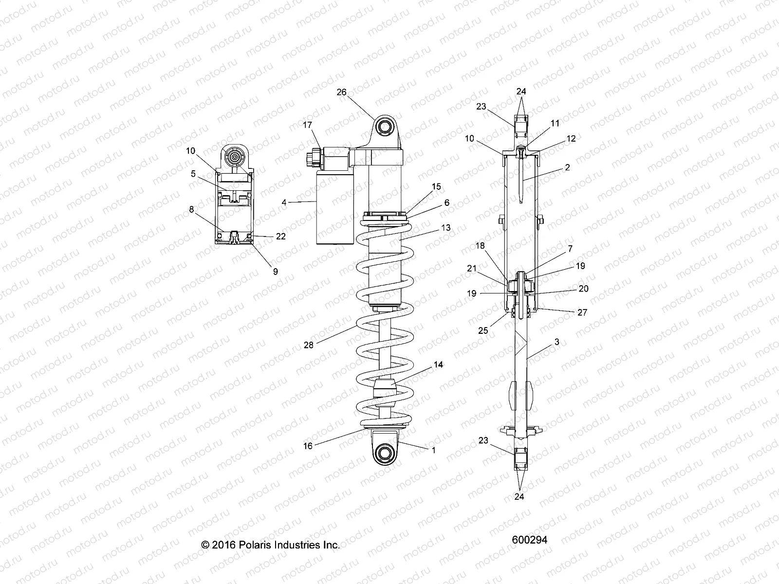 SUSPENSION | SUSPENSION, SHOCK, IFS (7044564) - S21DDL8RS ALL OPTIONS (600294)