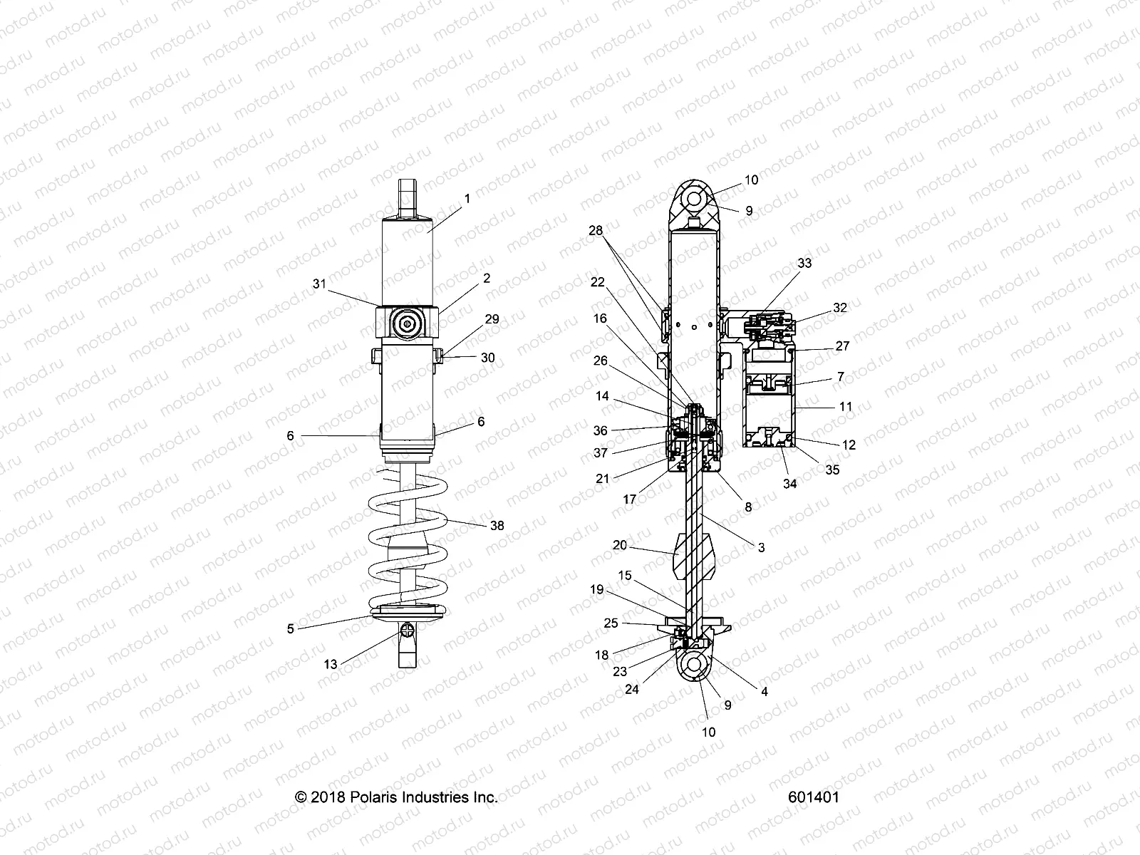 SUSPENSION | SUSPENSION, SHOCK, IFS - S20MDX6JSA/6JEA