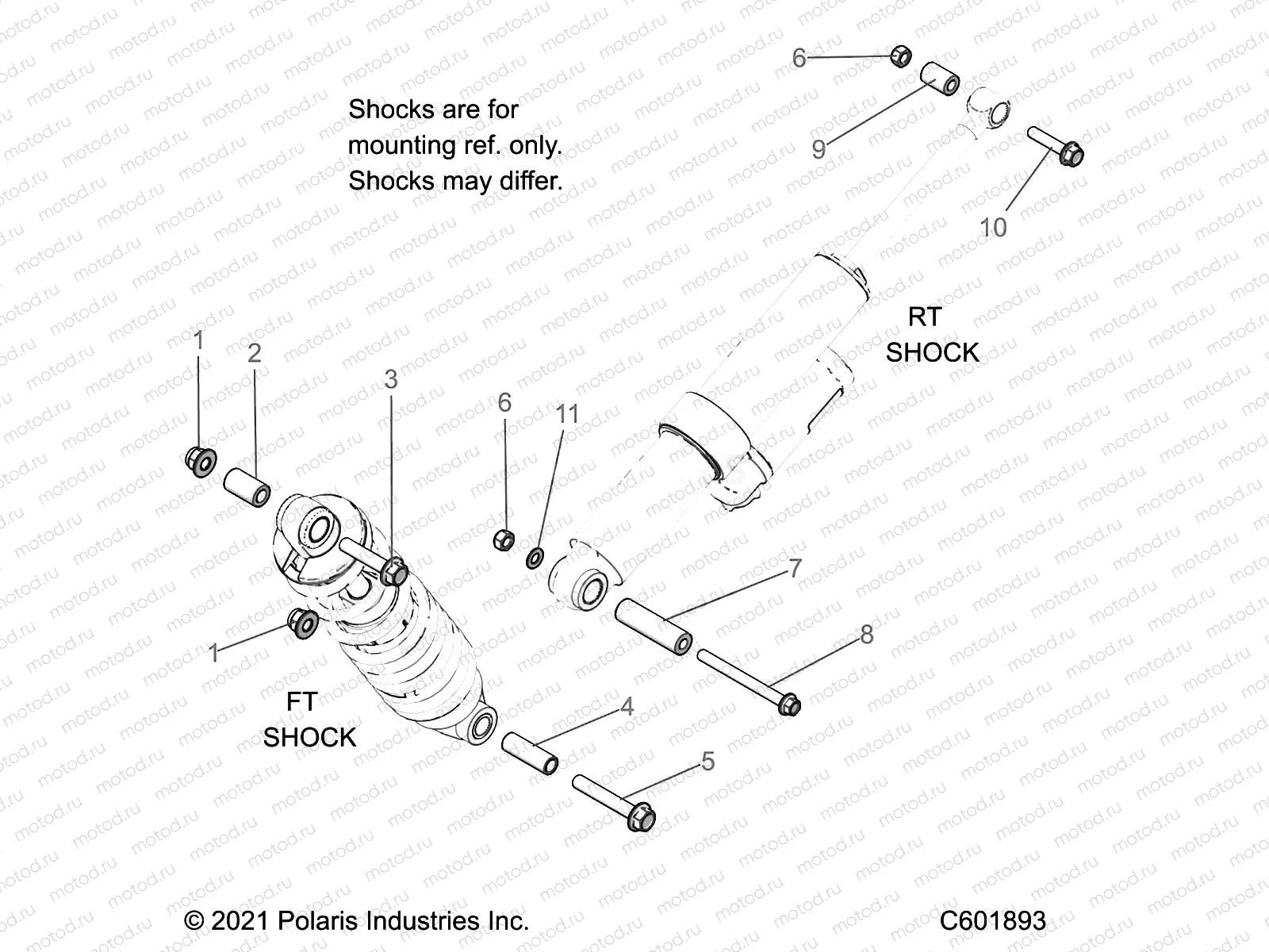SUSPENSION | SUSPENSION, SHOCK MOUNTING, REAR SUSP. - S23TDL6KSA (C601893)