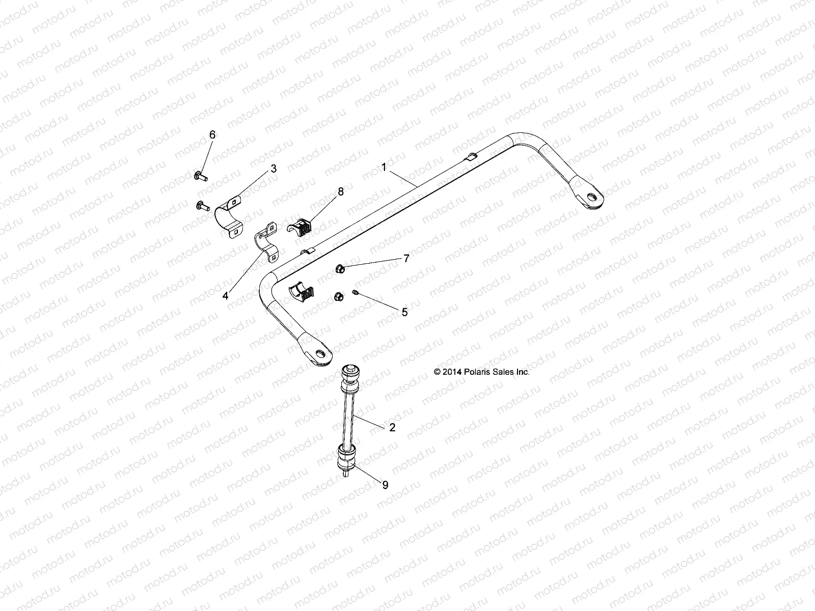 SUSPENSION | SUSPENSION, STABILIZER BAR - R15RMA32AA/AJ (49RGRSTABILIZERFRT15325)