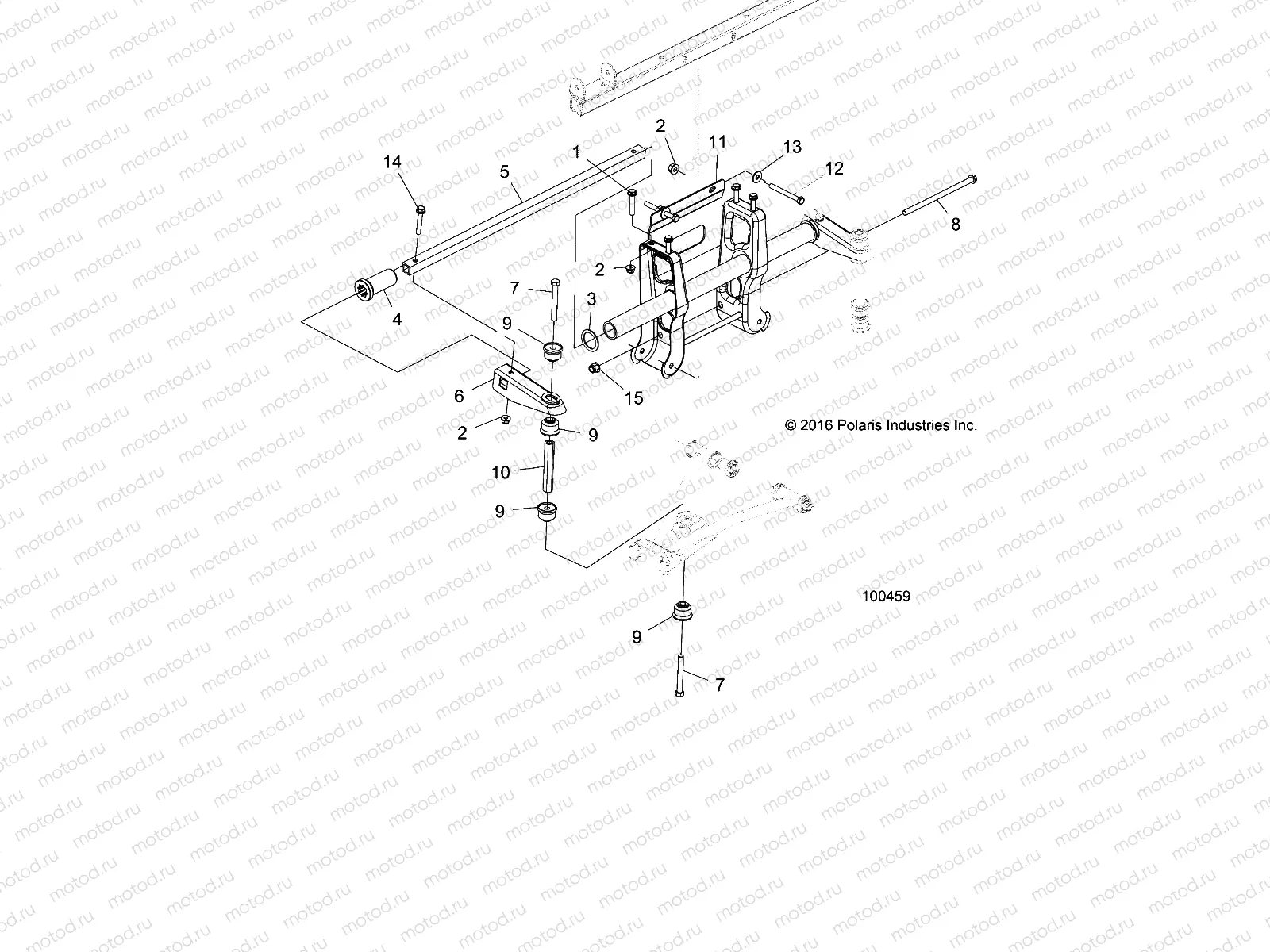SUSPENSION | SUSPENSION, TORSION BAR - A18S6E57B1
