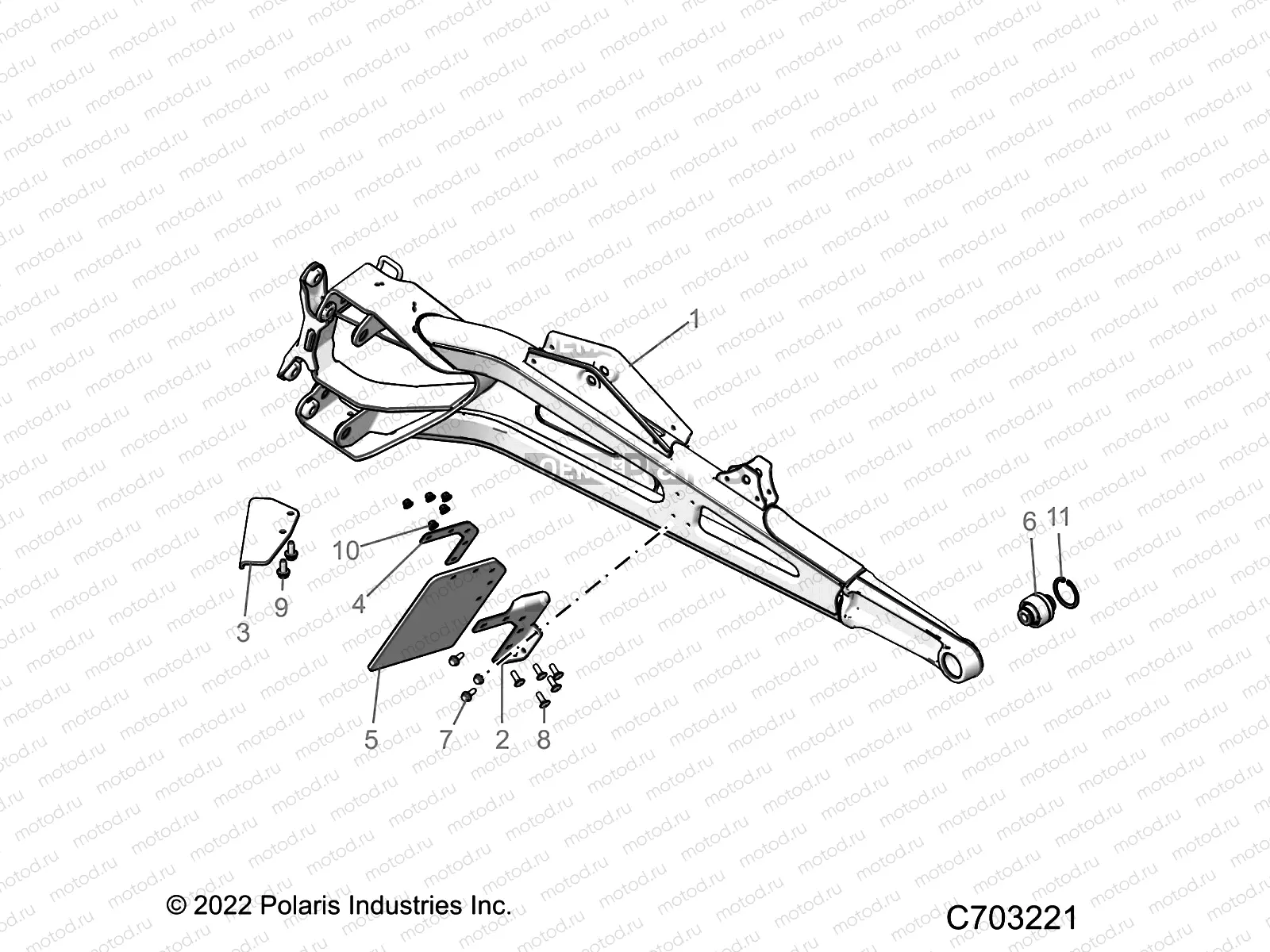 SUSPENSION | SUSPENSION, TRAILING ARMS - Z23G4D92AL/BL/AE/BE (C0704860-4)