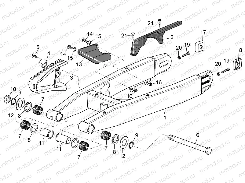 Swing arm