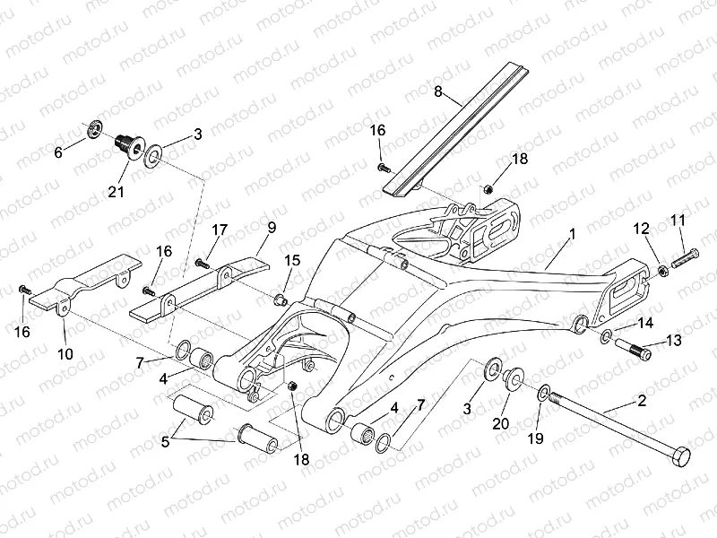 Swing arm