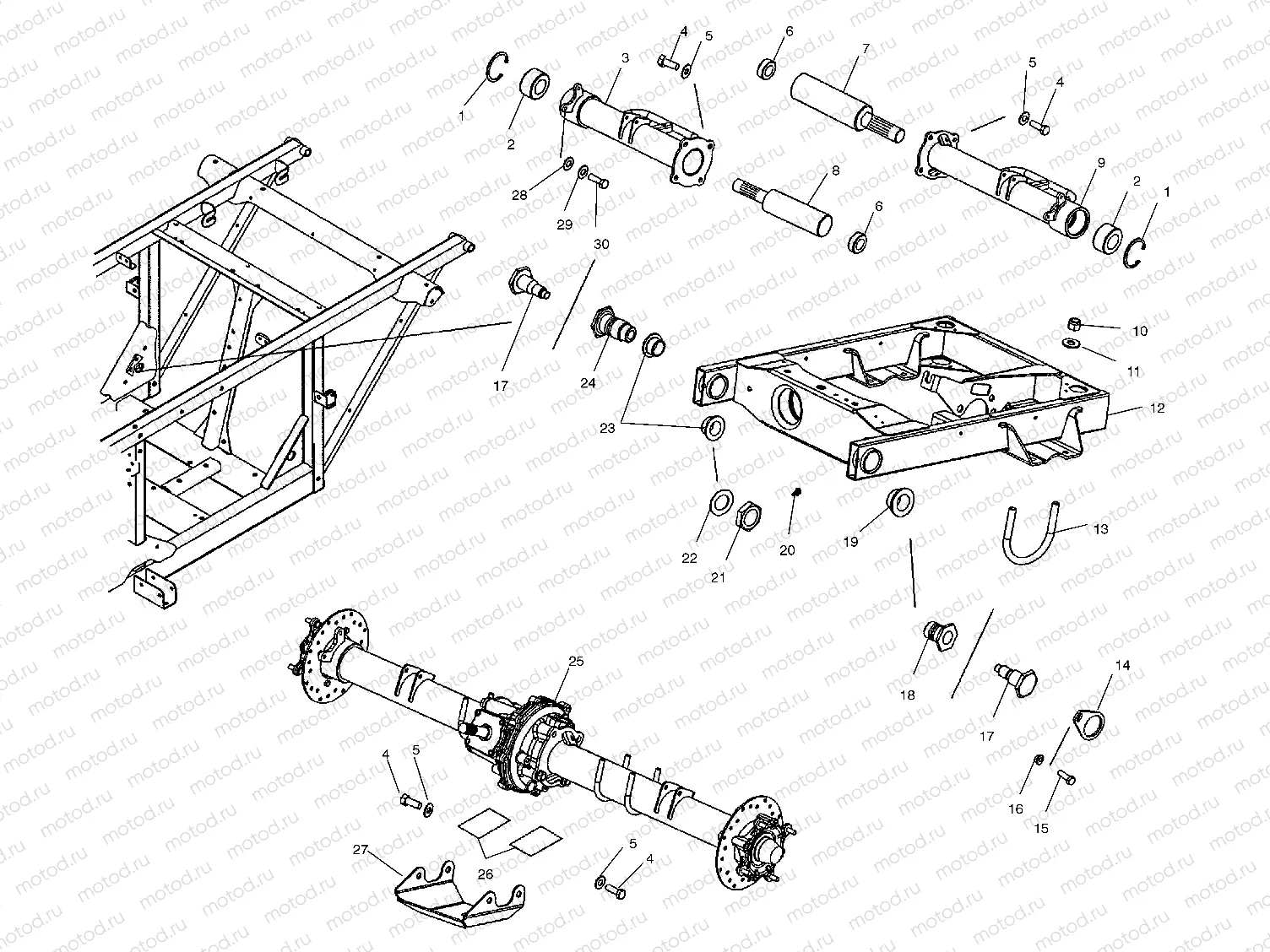 SWING ARM - C11RB42AA/C11RD50AA/AB/C11RF50AA (4981898189C09) | SWING ARM - C11RB42AA/C11RD50AA/AB/C11RF50AA (4981898189C09)