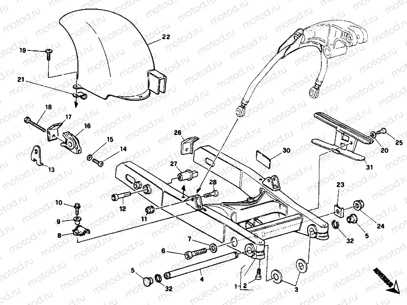 SWING ARM DM 006464> » SWING ARM