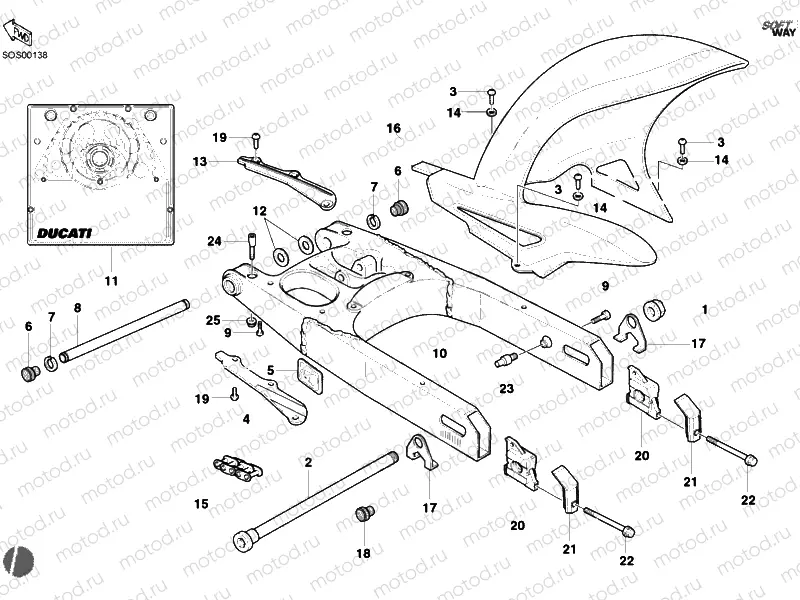 SWING ARM M800S USA » SWING ARM