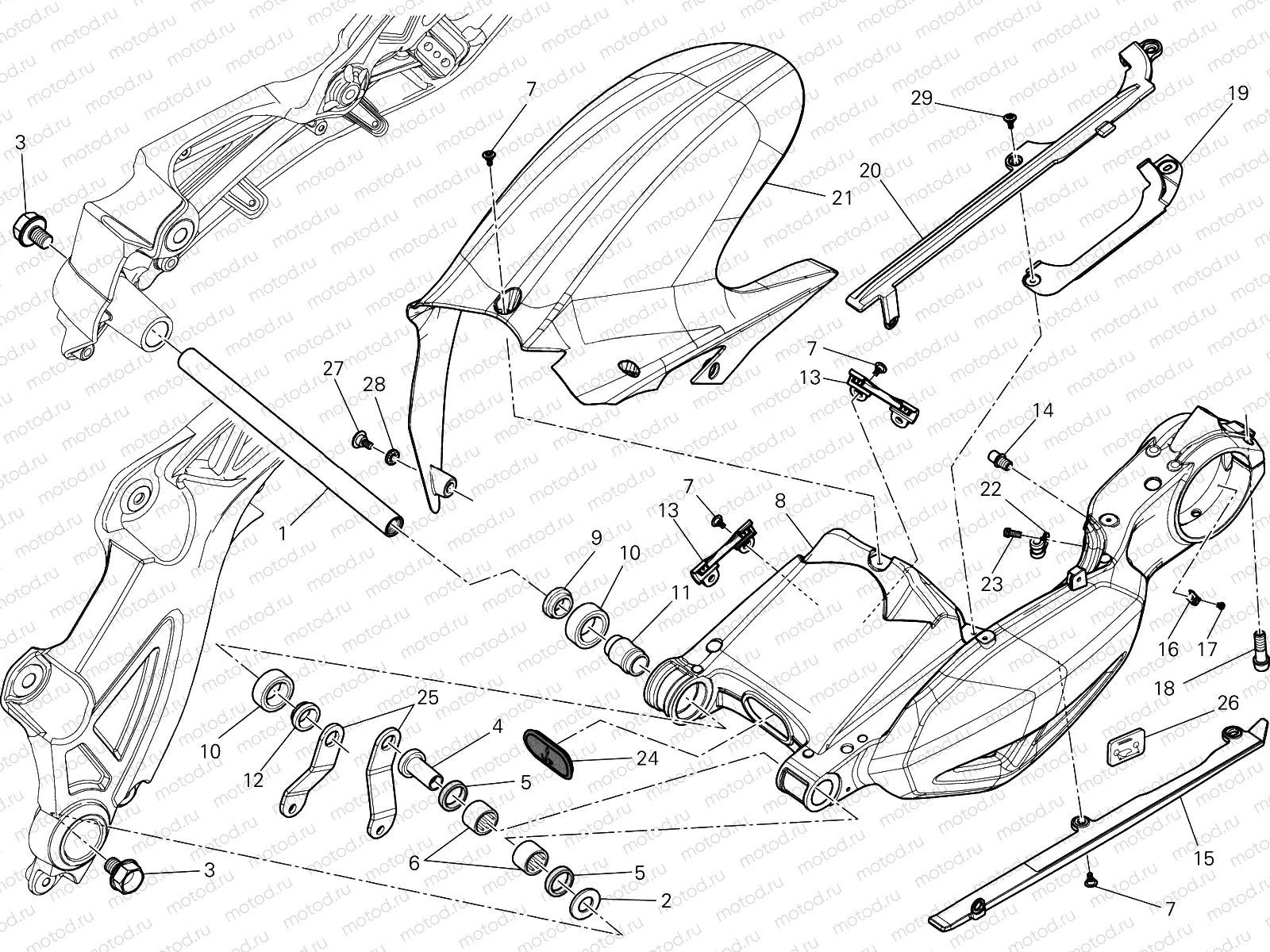 SWING ARM [MOD:DVLC]