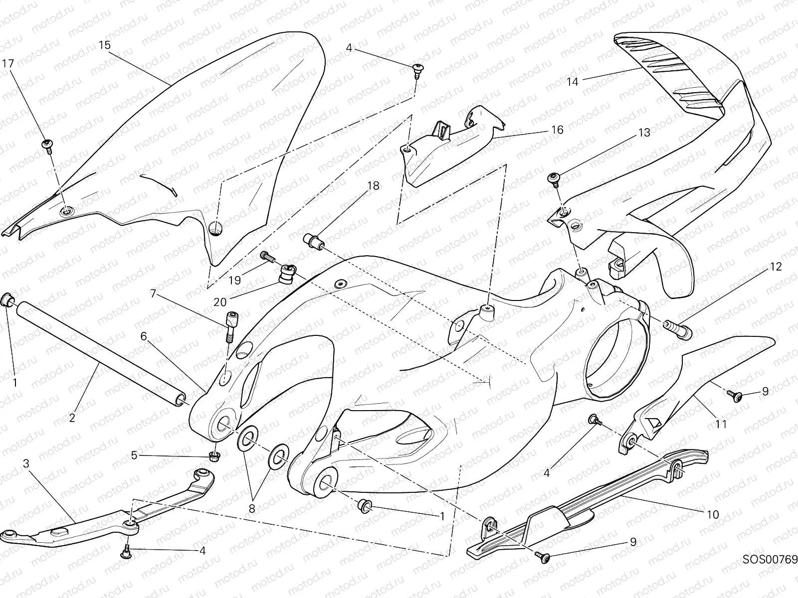 SWING ARM [MOD:MS1200SA]
