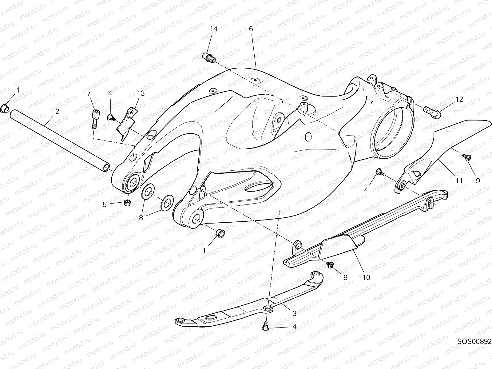 SWING ARM [MOD:MS1260]