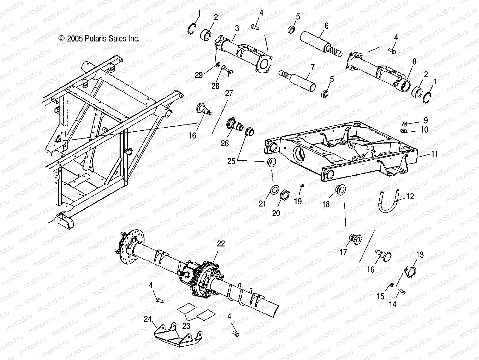 SWING ARM - R06RB63AA (4999202159920215C03) | SWING ARM - R06RB63AA (4999202159920215C03)
