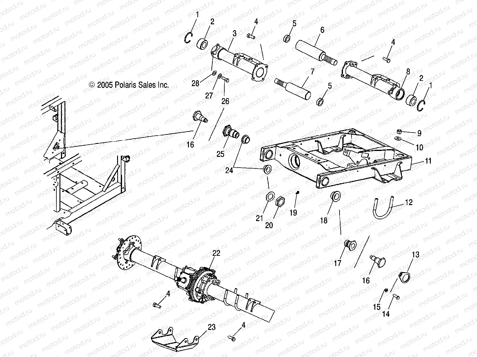 SWING ARM - R07RF68AD/AF (4999202259920225C09) | SWING ARM - R07RF68AD/AF (4999202259920225C09)