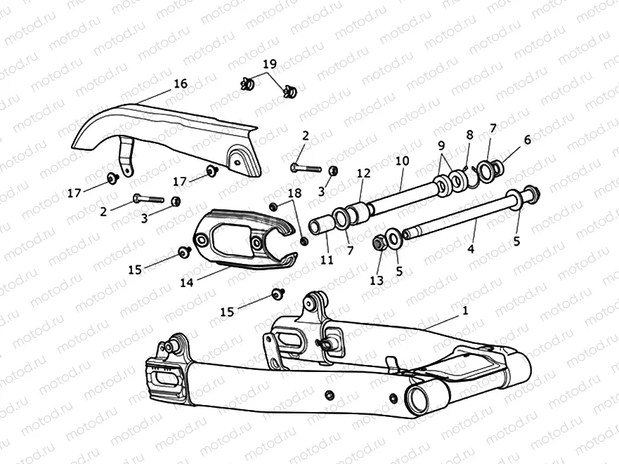 Swingarm Assembly