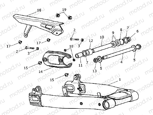Swingarm Assembly