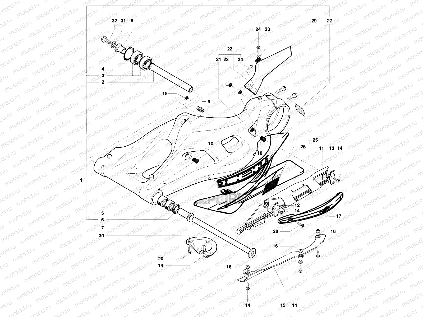 Swingarm Assembly