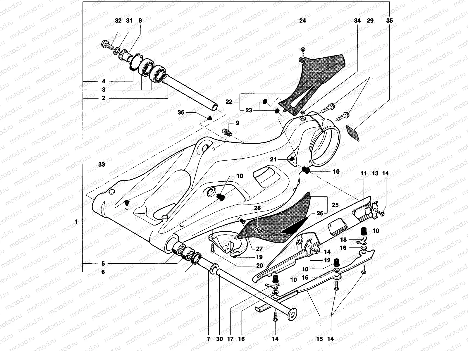 Swingarm Assembly