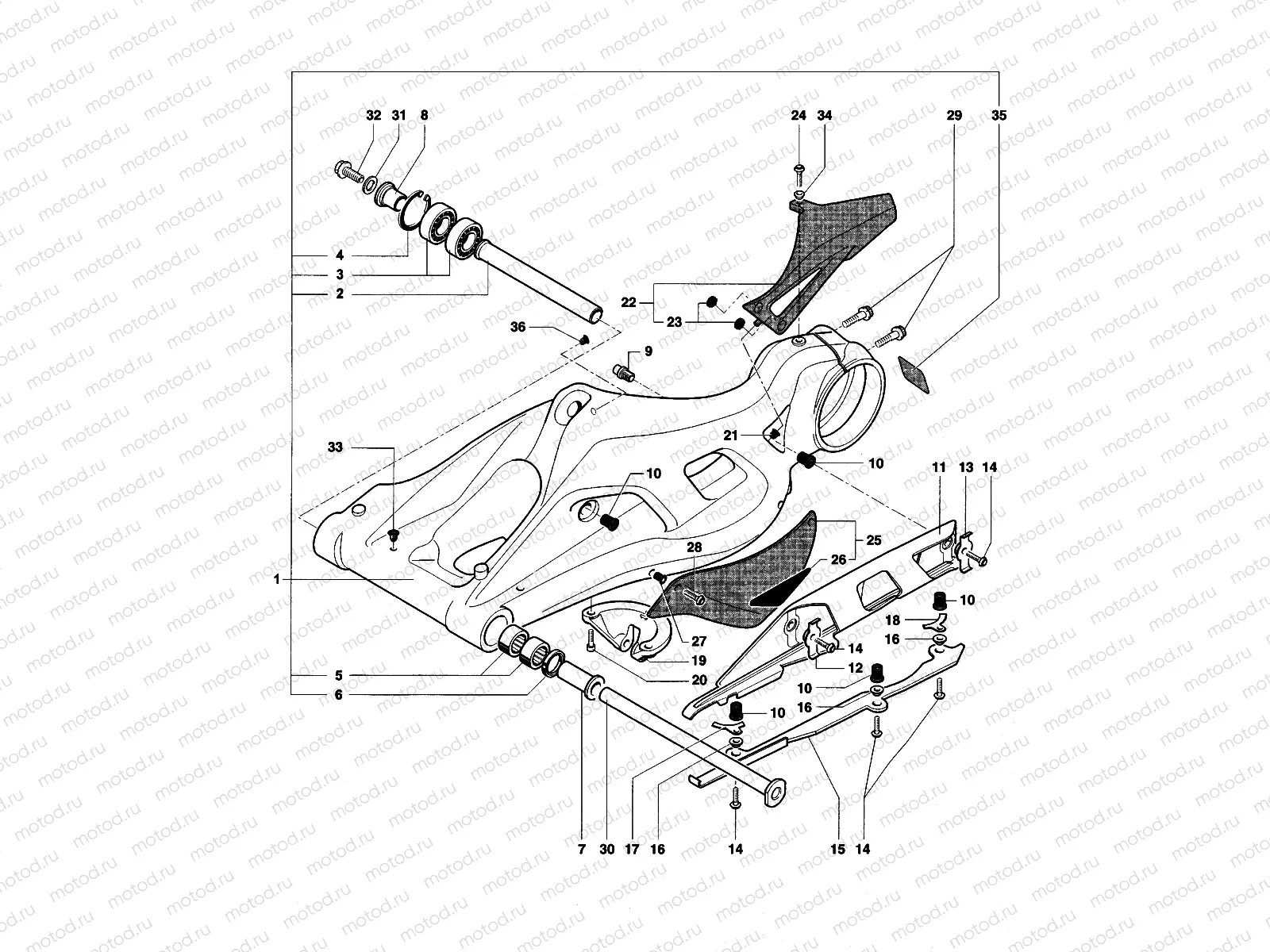 Swingarm Assembly