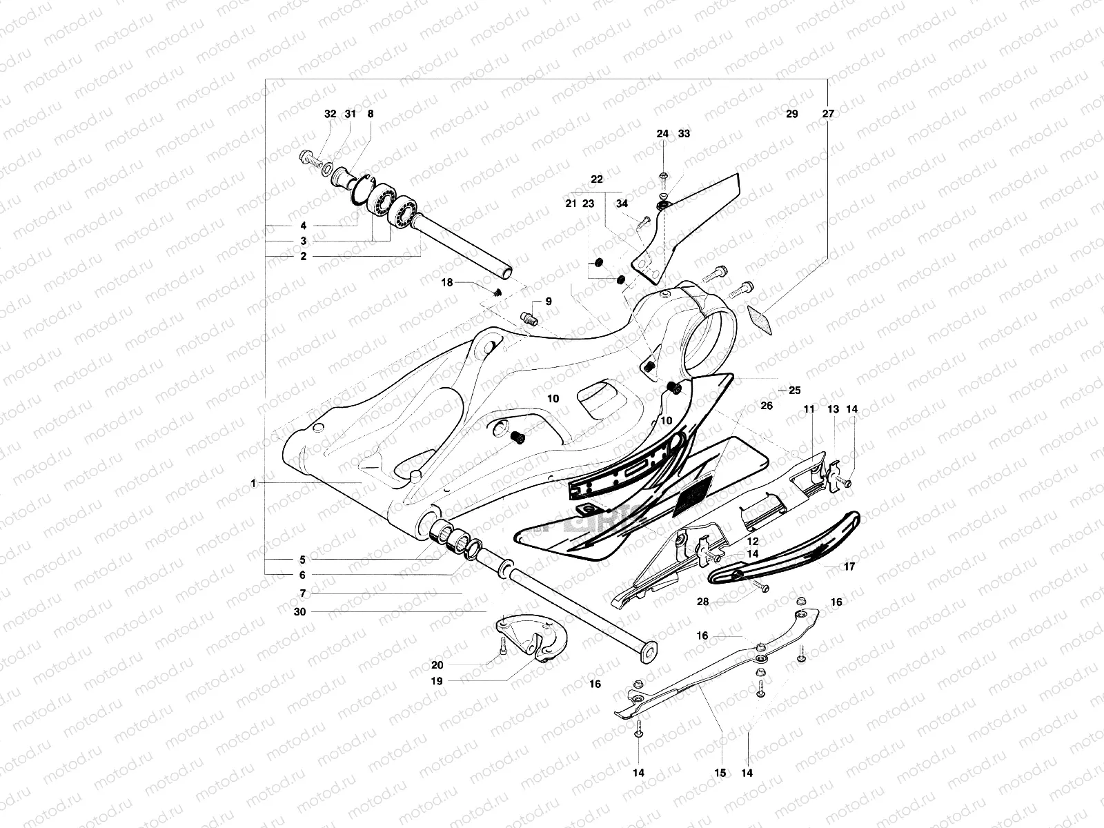 Swingarm Assembly