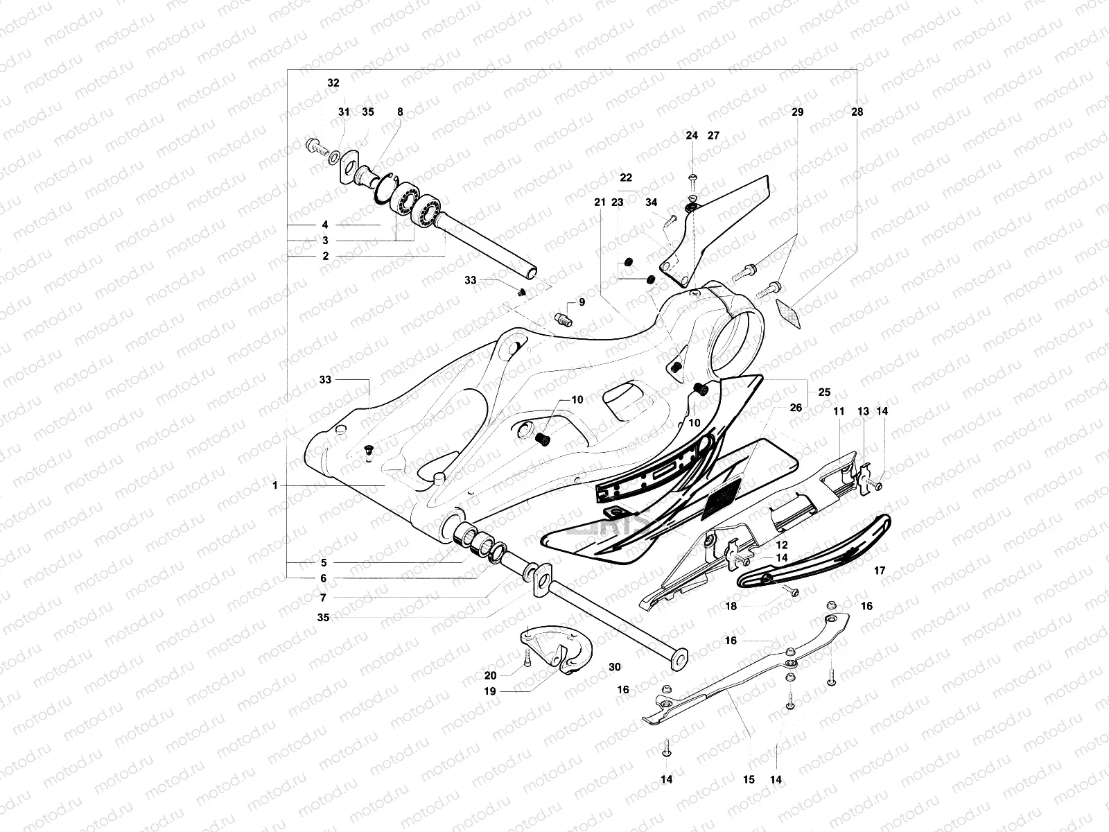 Swingarm Assembly