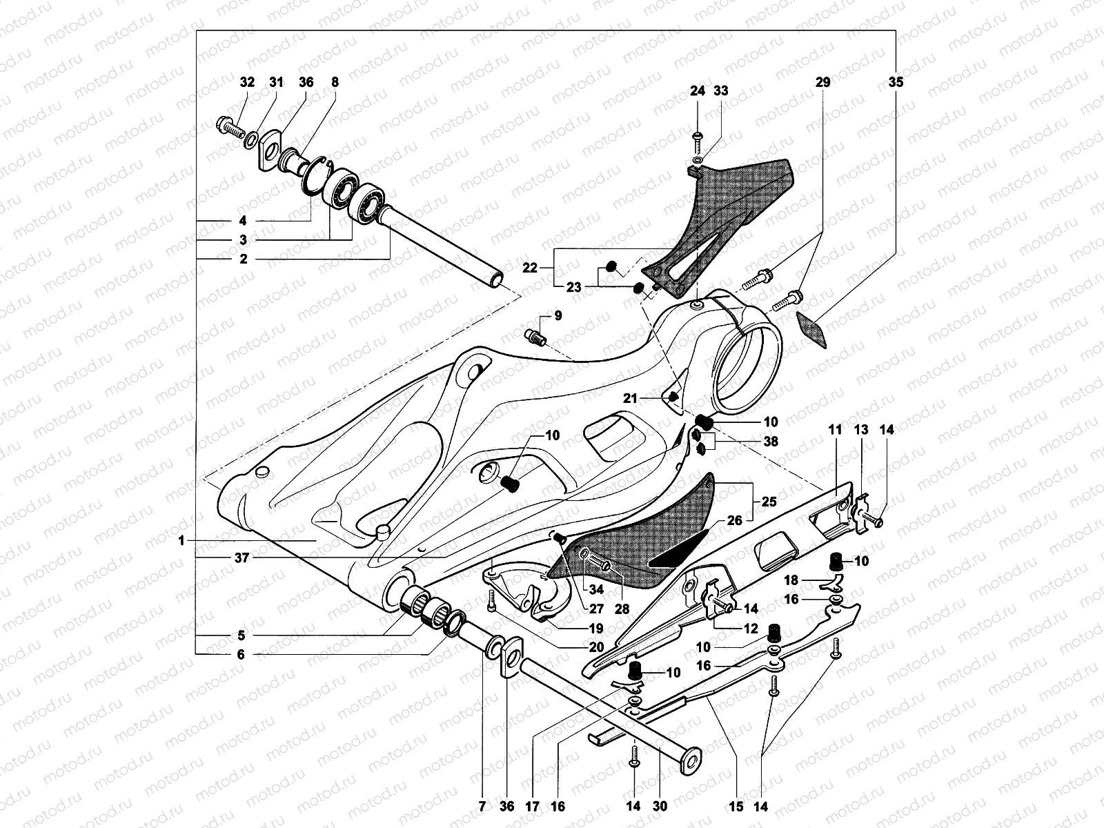 Swingarm Assembly