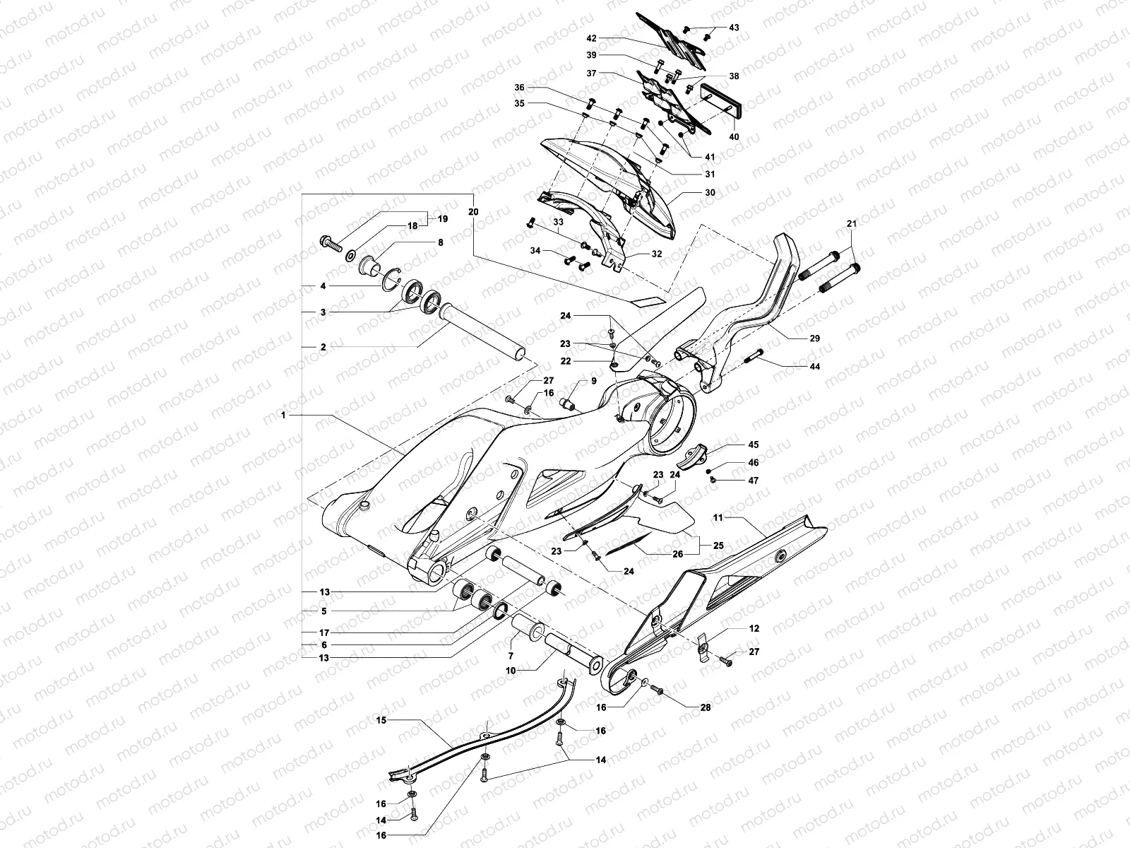 Swingarm Assembly