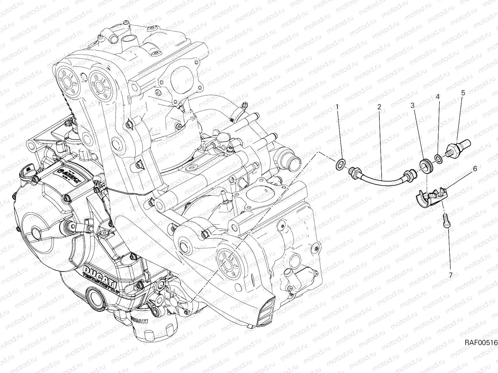 SWITCH ASSY, OIL PRESSURE [MOD:M821 STR]
