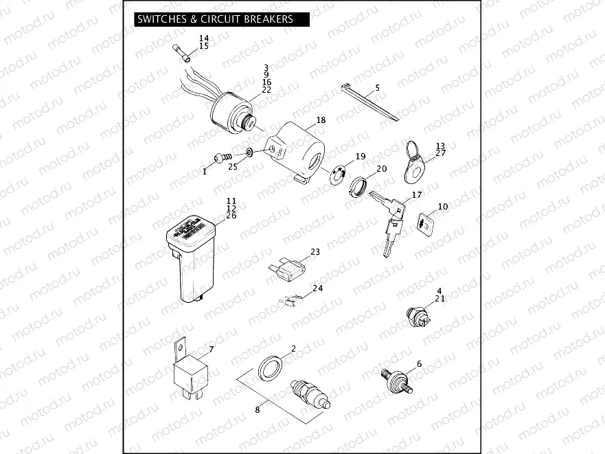 SWITCHES & CIRCUIT BREAKERS