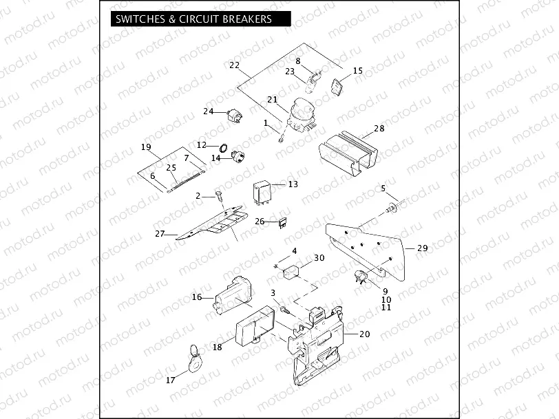 SWITCHES & CIRCUIT BREAKERS